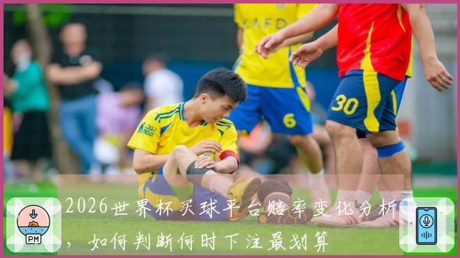 2026世界杯买球平台赔率变化分析，如何判断何时下注最划算