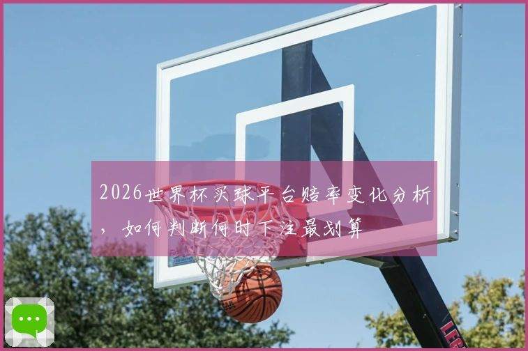 2026世界杯买球平台赔率变化分析，如何判断何时下注最划算