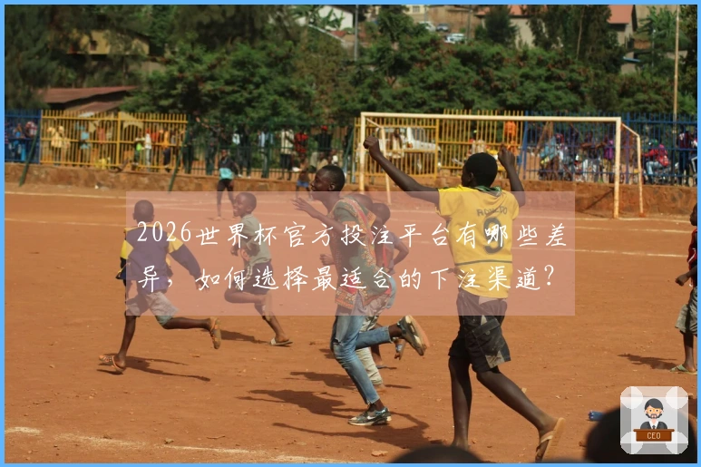 2026世界杯官方投注平台有哪些差异，如何选择最适合的下注渠道？