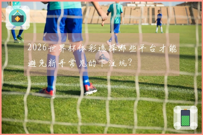 2026世界杯体彩选择哪些平台才能避免新手常见的下注坑？